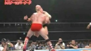 Брок Леснар vs Гигант Бернард, NJPW NJ Cup 2006