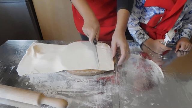 Слоеные язычки приготовление, кухня крош