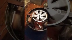 Медогонка с электроприводом от стиральной машины автомат