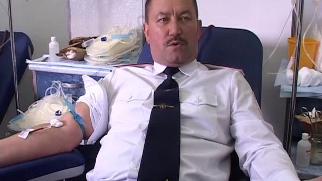 Полицейские доноры в УМВД России по Тульской области смотреть онлайн