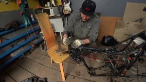 Замена рулевых подшипников на Motoland XR 250 Enduro