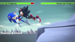 битва Соника и shadow sonic prime