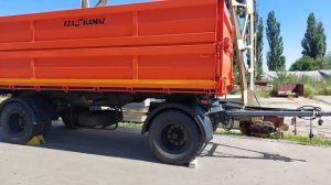 Прицеп сельхозник ТЗА 8551М4 с трёхсторонней разгрузкой