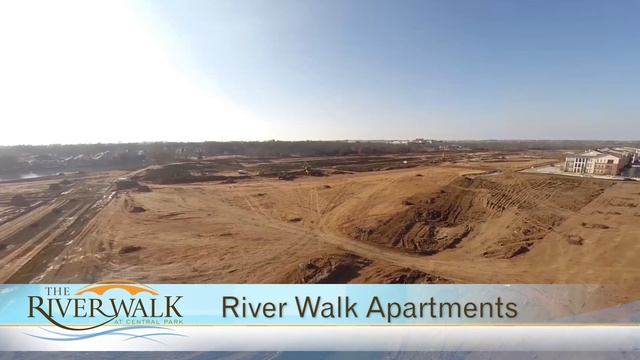 Aerial Video Tour of Construction - River Walk Development, Flower Mound, TX