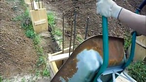 Фундамент свайный с ростверком +ГИДРОФОБИЗАЦИЯ.