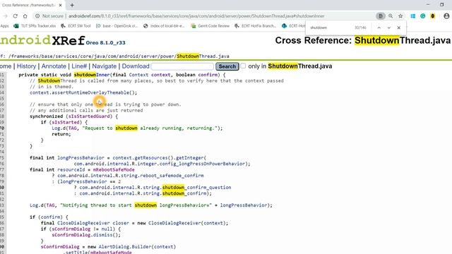 Android Framework -Framework code responsible for device shutdown смотреть онлайн