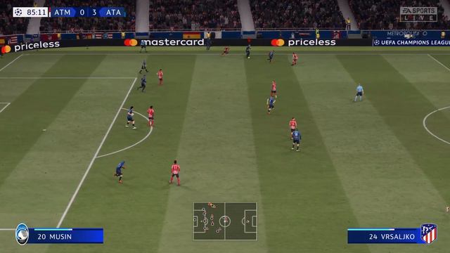 FIFA 21 ⚽ КАРЬЕРА ЗА ПОДПИСЧИКОВ [#7] -★1/8 МАТЧ С АТЛЕТИКО★ смотреть онлайн