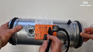 Настройка ModBus адреcа на клапане VAV Veox, привод Belimo LMV-D3-MOD