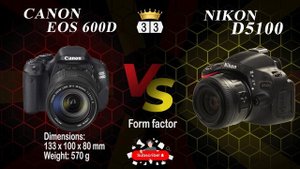 canon 600D vs nikon D5100 | Review
