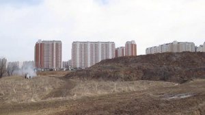 Съемка у Мичуринского пруда возле ЖК "Переделкино Ближнее"