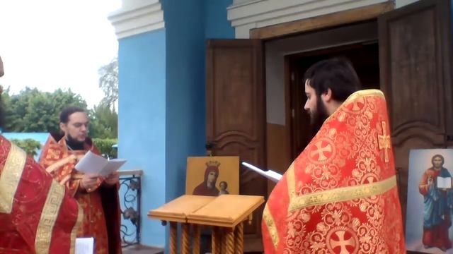 Молебное пение с акафистом св. великомученнику Георгию Победоносцу смотреть онлайн