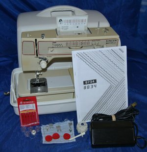 SINGER meritt 8834 крутая швейная машина