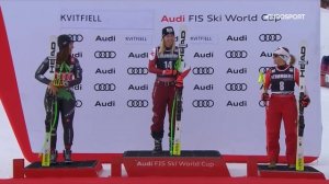 Women's Super G - Award Ceremony -  Kvitfjell NOR - 2023