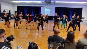 La Alemana Footwork Challenge at SFIBF - "La Bachata" by Manuel Turizo