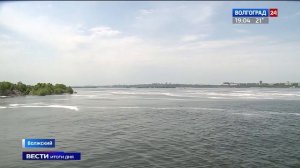 Волжская ГЭС продлила сброс воды до 31 мая