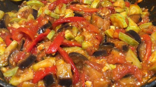 ? ЖАРЕНАЯ ПОЛЕНТА С РАТАТУЕМ смотреть онлайн