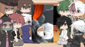 Anime characters react to each other || Ken Kaneki || Tokyo Ghoul || no ships || 4/7