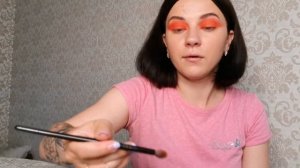 Оранжевое настроение/Оранжевые тени в макияже/ Макияж с оранжевым тенями