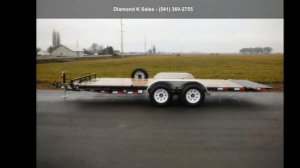 2018 PJ Trailers Tilt 7" X 18' 10K QUICK TILT