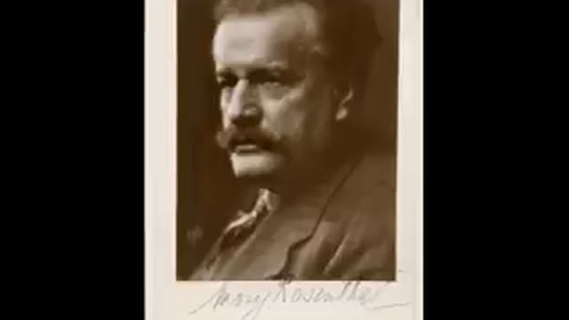 Moritz Rosenthal plays Chopin etude op.10 n.5 смотреть онлайн