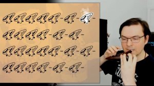 Undertale - His Theme - Ocarina tutorial / tabs