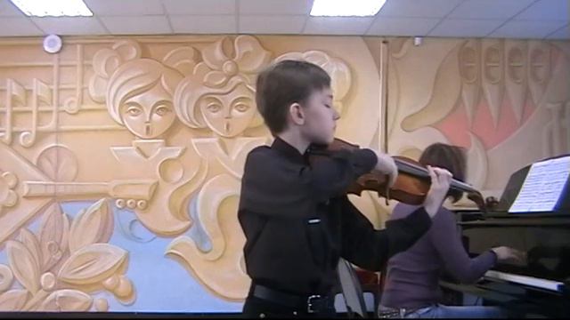 Vieuxtemps Fantasia Appassionata, op. 35, Islyamov Ravil, 9 years old смотреть онлайн