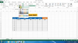 Excel Creating and Designing sheet Part  5 Hindi