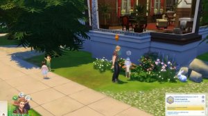 The Sims 4 I Принцессы Диснея I Белоснежка #18 Детский праздник и подарочек Каллену!