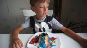 ДЕТСКИЕ ОПЫТЫ!!! ИЗВЕРЖЕНИЕ ВУЛКАНА!!!