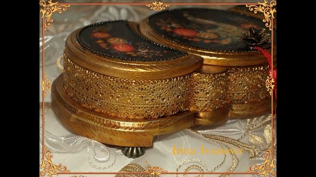 Шкатулки триптих №2. Примеры. Идеи для заказа. Шкатулка для украшений. Авторская работа. На заказ.