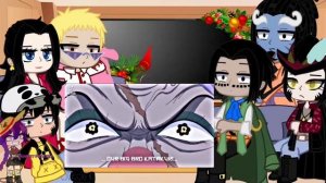 Past Warlords react to Luffy Compilation one piece Luffy