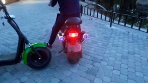 Имитация выхлопа двигателя мотоцикла