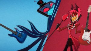 Stayed Gone but vox & alastor have a electric guitar