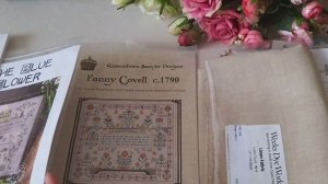 Покупки. Вышивка. Семплеры и примитивы.#вышивкакрестом #семплер #примитив