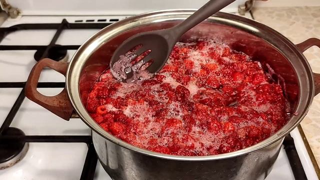 Как варить МАЛИНОВОЕ варенье на зиму! ПОЛЕЗНО и вкусно!