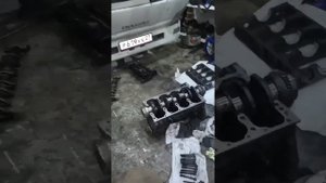 Выезд,Ракитное.ISUZU ELF стук в ДВС,замерили компрессию и понеслось...
