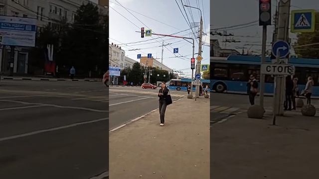 Ремонт троллейбусных путей. Тула.2023 год смотреть онлайн