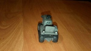 Plasticine product ?HTZ Stalinets Пластилиновая лепка трактор ЧТЗ Сталинец