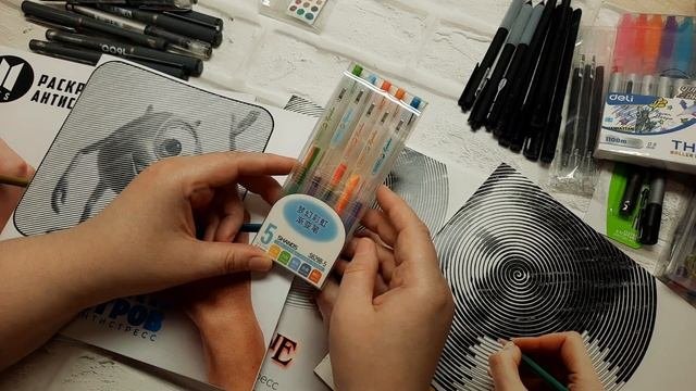 Чем раскрашивать СПИРАЛЬНЫЕ РАСКРАСКИ !? Чем раскрашиваю я и МОЯ КАНЦЕЛЯРИЯ