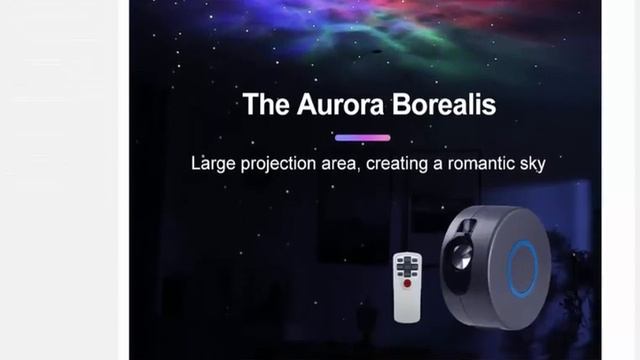 Лазерный проектор галактики звездное небо вращающийся смотреть онлайн