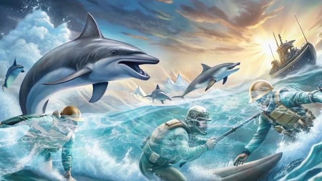 Союз дельфинов: история спасения моряков от акул