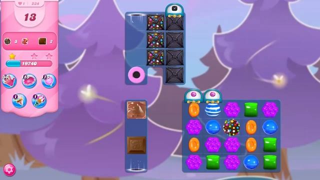 Candy Crush Saga LEVEL 234 NO BOOSTERS смотреть онлайн
