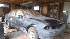 Покраска авто в гараже, своими руками.