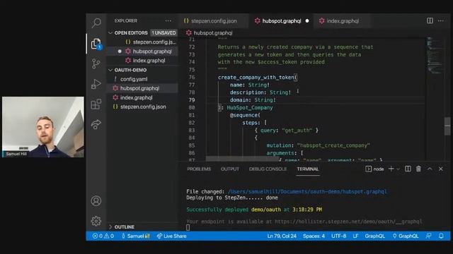 Refreshing OAuth 2.0 Access Tokens Using StepZen's Custom GraphQL Directive @sequence смотреть онлайн