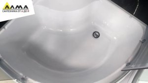 Распаковка Душевая кабина PROFLINE 8004 В3* (90x90)