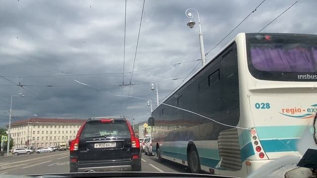 Обзорная дорога по Калининграду как проехать на Светлогорск часть 1