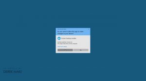 Installing Docker - Windows 10