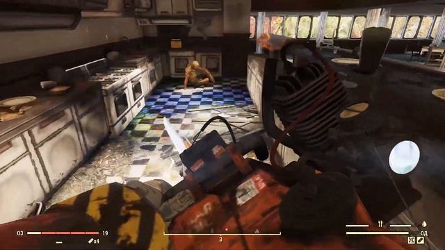 Автотопор. Полный обзор нового мили оружия [Fallout 76]