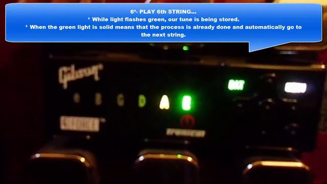 LEARN HOW TO SAVE YOUR CUSTOM TUNINGS on the GForce Min-eTUNE GIBSON (English) смотреть онлайн