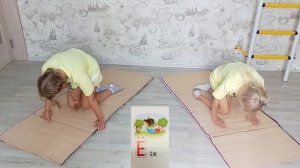 Йога для детей Детская йога Йога азбука Учим алфавит Детская зарядка   Зарядка для позвоночника